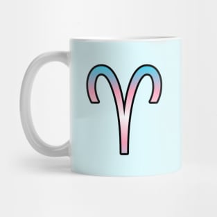 Aries Trans Pride Symbol Mug